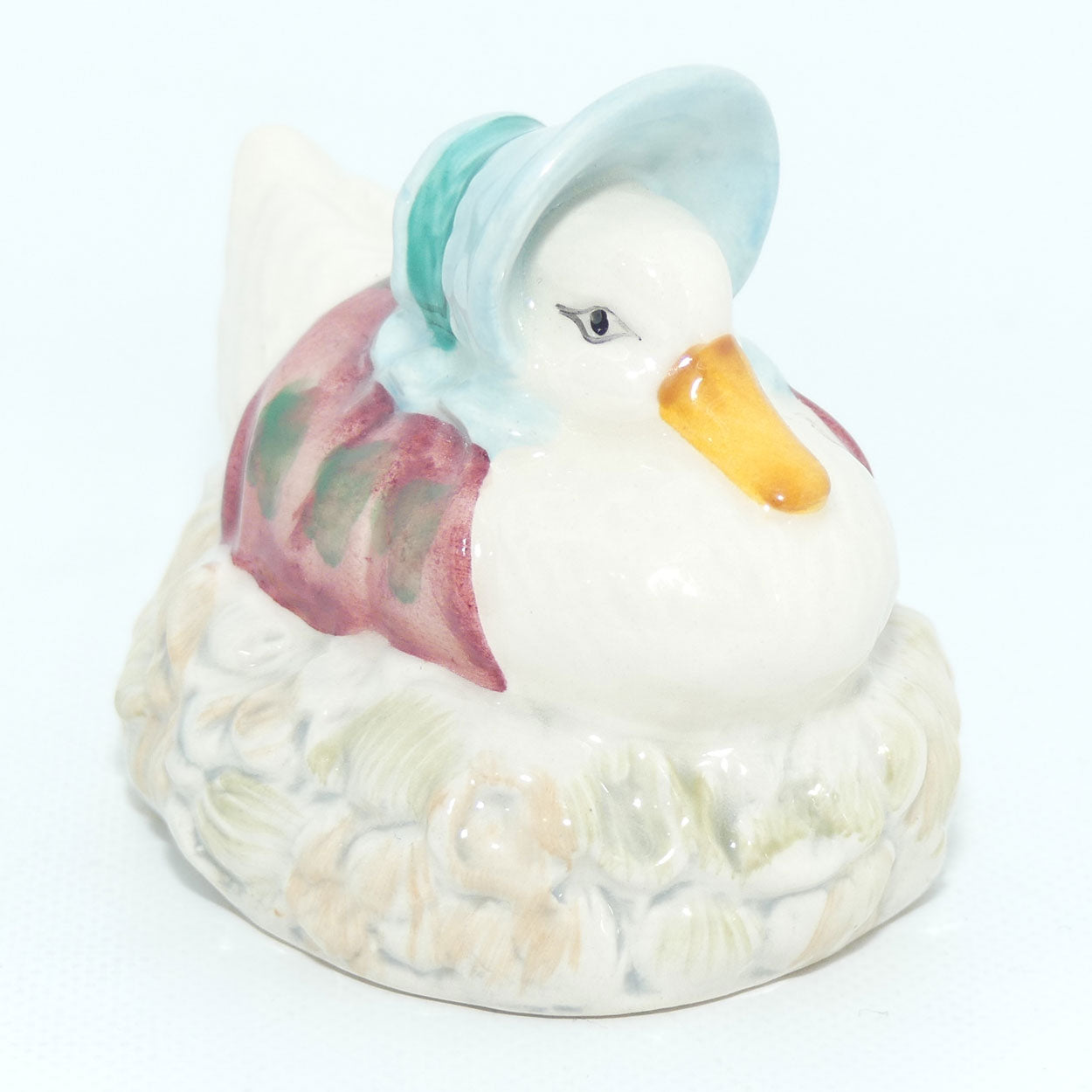 Royal Albert Beatrix Potter Jemima Puddle Duck Made a Feather Nest | BP6a