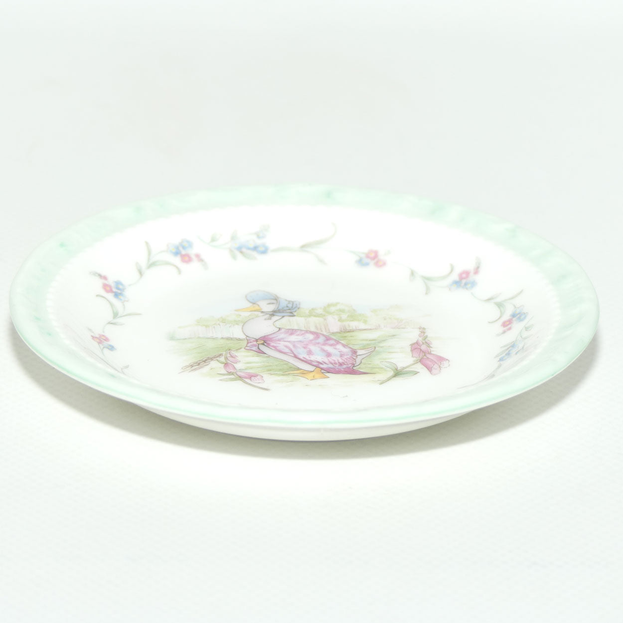 Royal Albert Beatrix Potter | The World of Beatrix Potter | Jemima Puddle-Duck | 12cm coaster | boxed