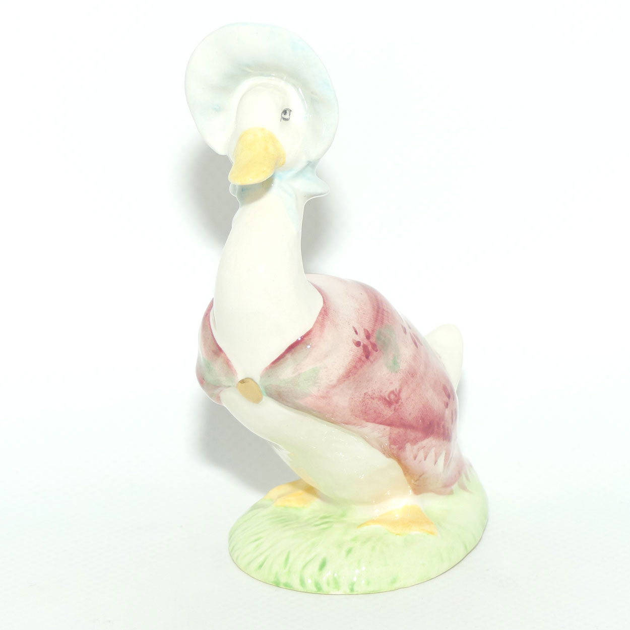 Beswick Beatrix Potter Jemima Puddle-Duck | Gold Scarf Clip | BP9b | boxed