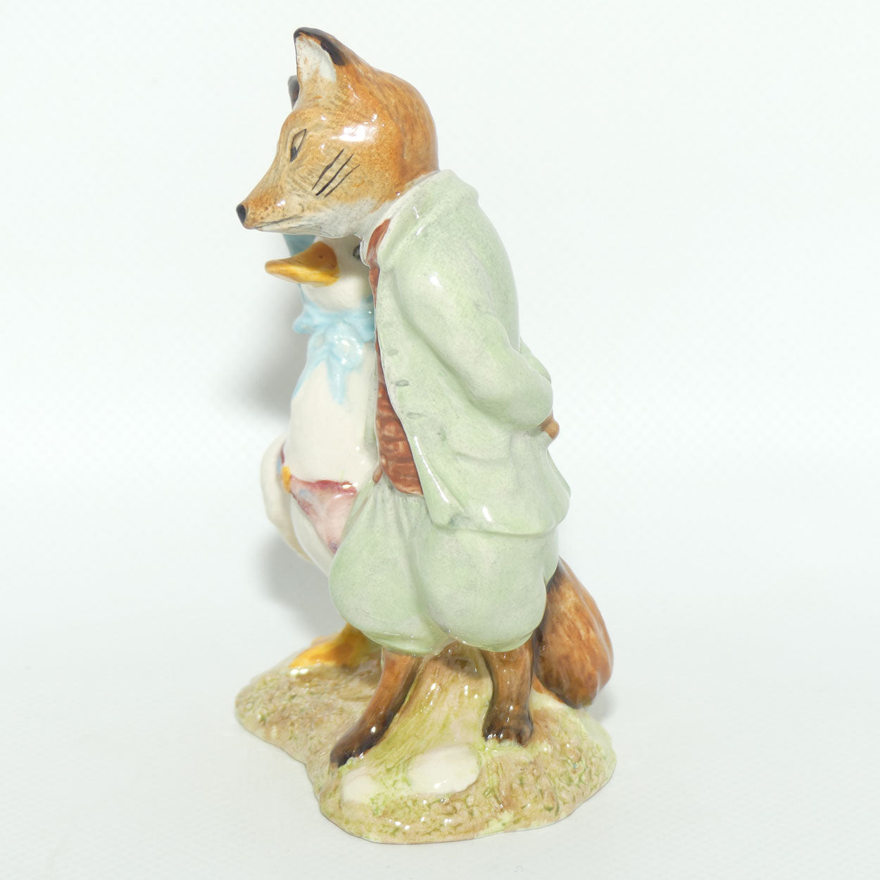 Royal Albert Beatrix Potter Jemima Puddle-Duck with Foxy Whiskered Gentleman | BP6a | boxed