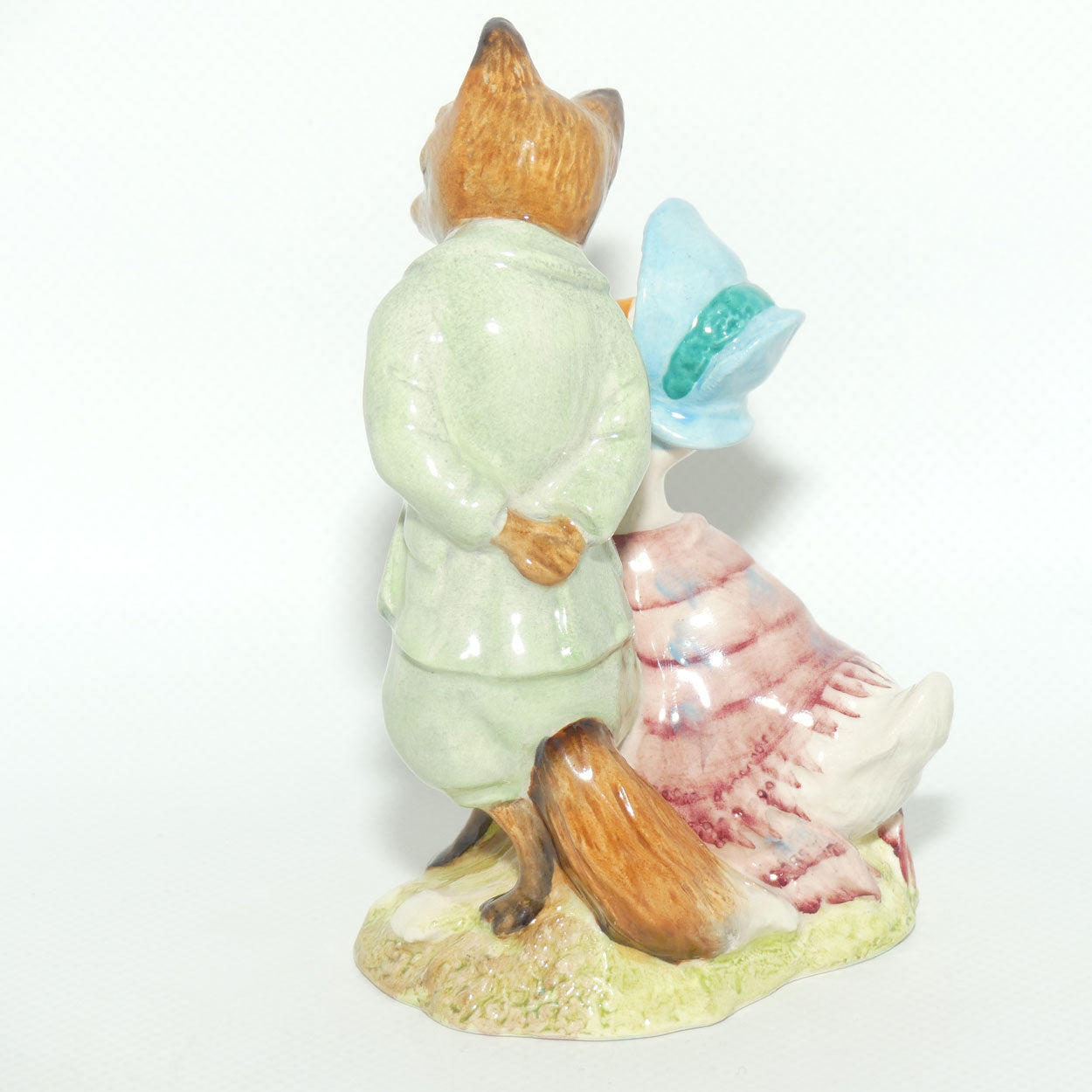 Royal Albert Beatrix Potter Jemima Puddle-Duck with Foxy Whiskered Gentleman | BP6a | boxed