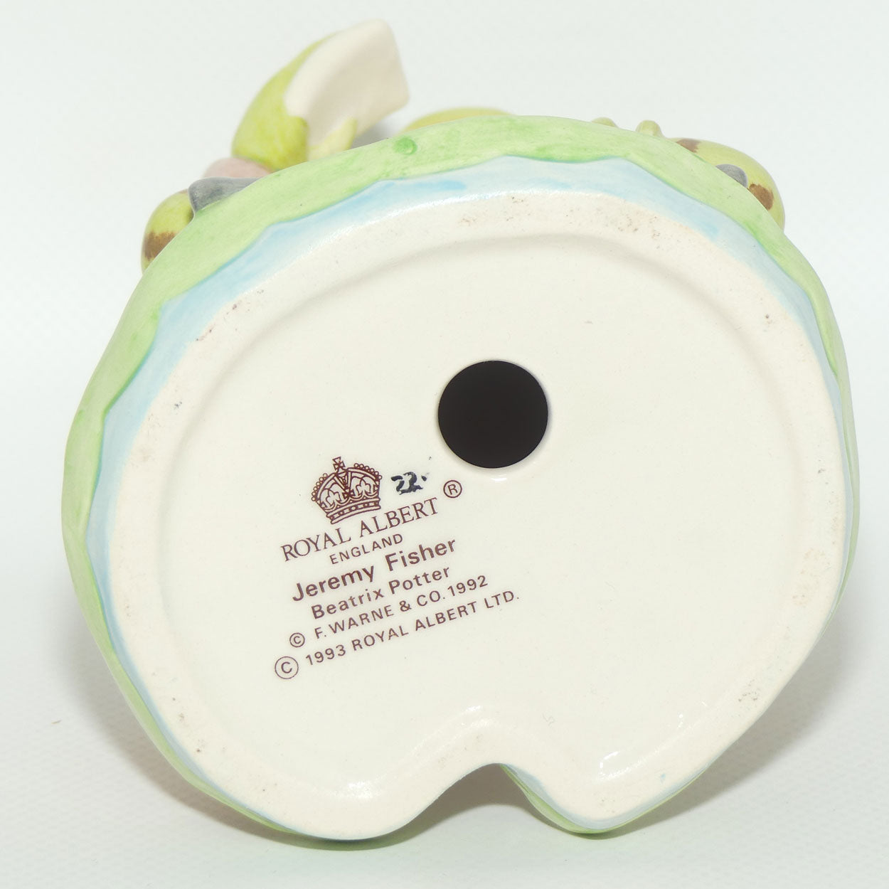 Royal Albert Beatrix Potter Mr Jeremy Fisher | Large Size | BP6b