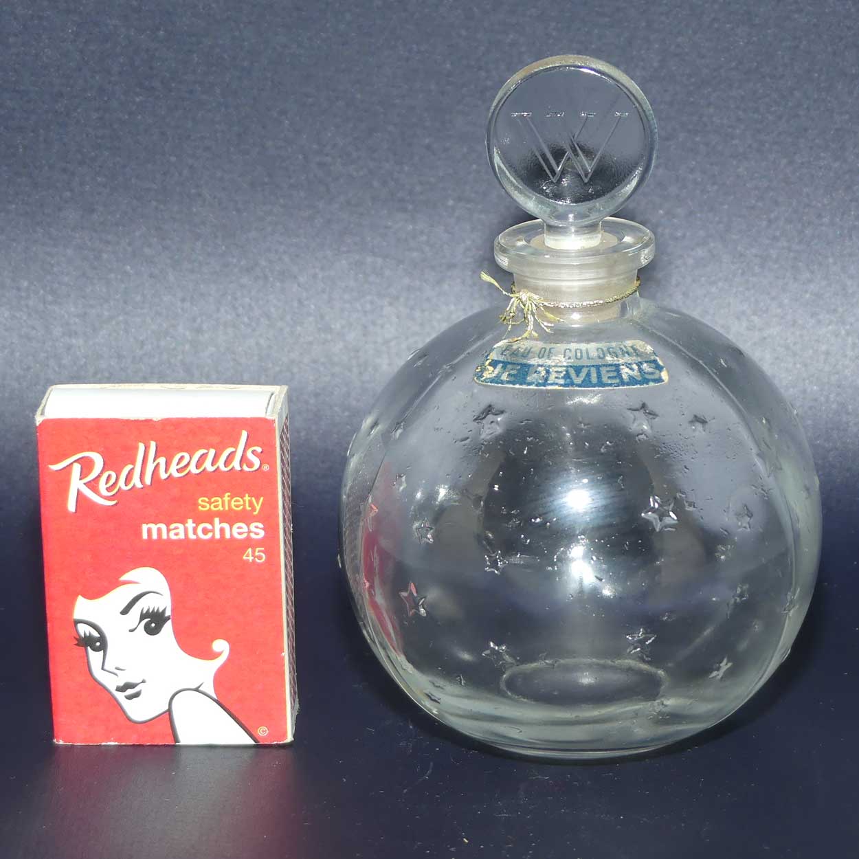 Je Reviens Worth Eau de Cologne perfume bottle by Lalique France