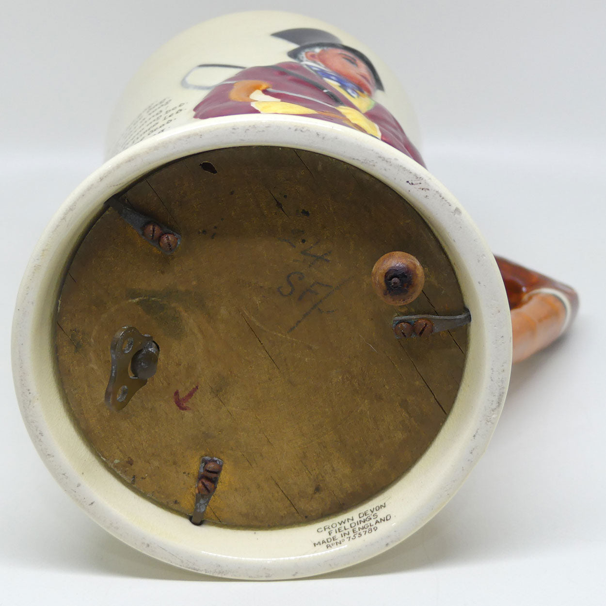 Crown Devon Fieldings John Peel Fox Hunting musical tankard