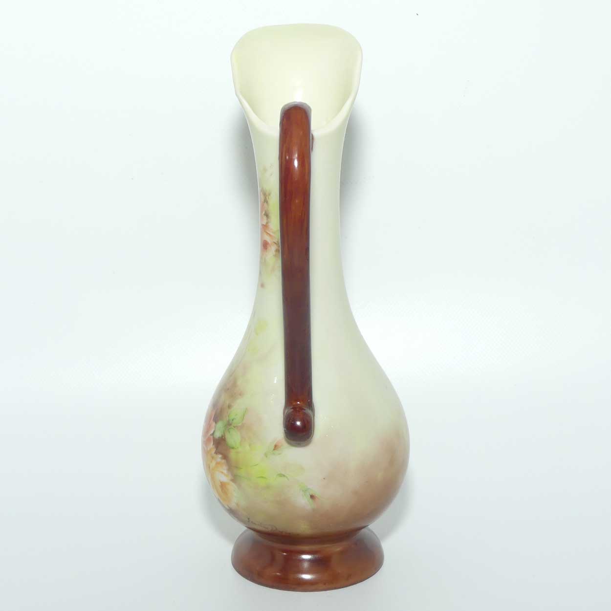 Australian China Painted jug | depicting Flowers by Judy Dyer