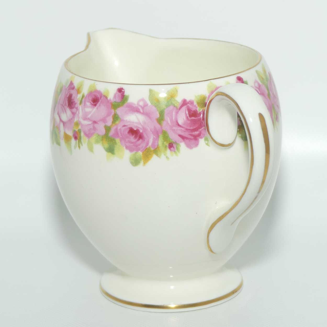 Royal Doulton Raby Rose pattern milk jug