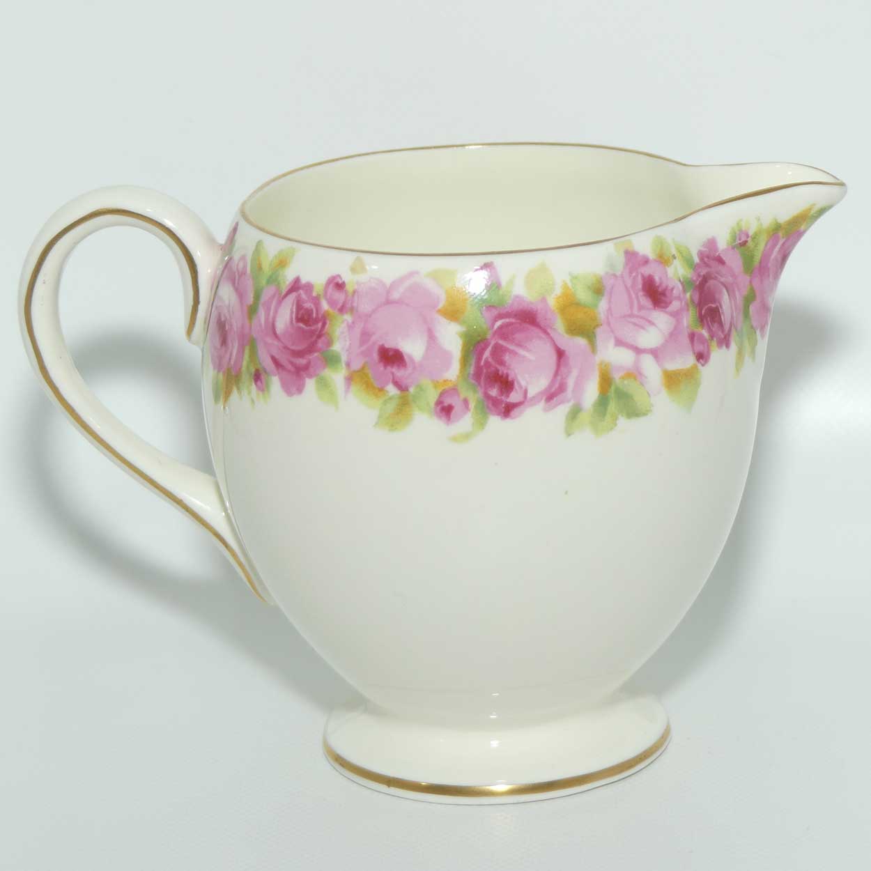 Royal Doulton Raby Rose pattern milk jug