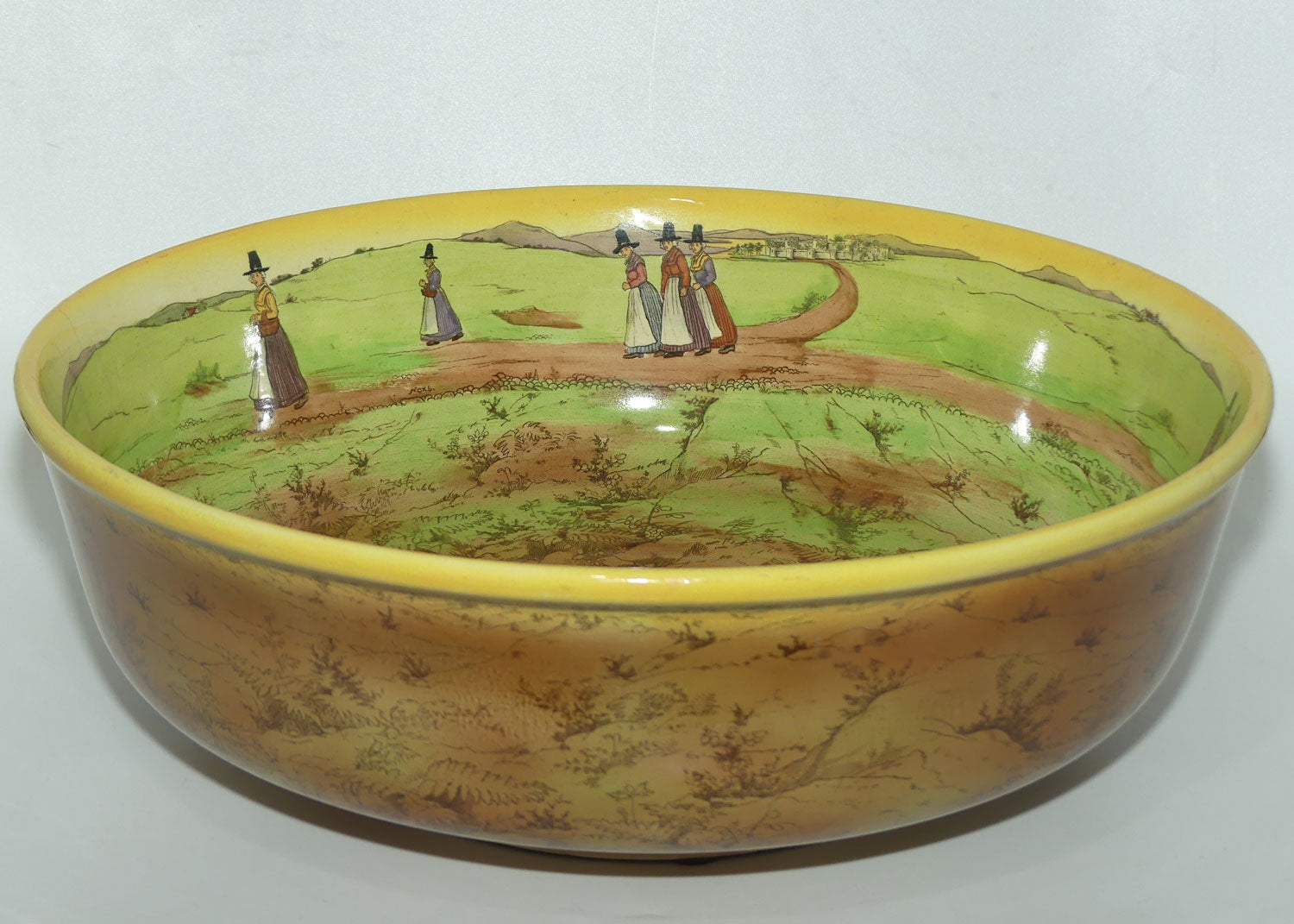 Royal Doulton Welsh pattern Mayfair shape jug and basin set D2717