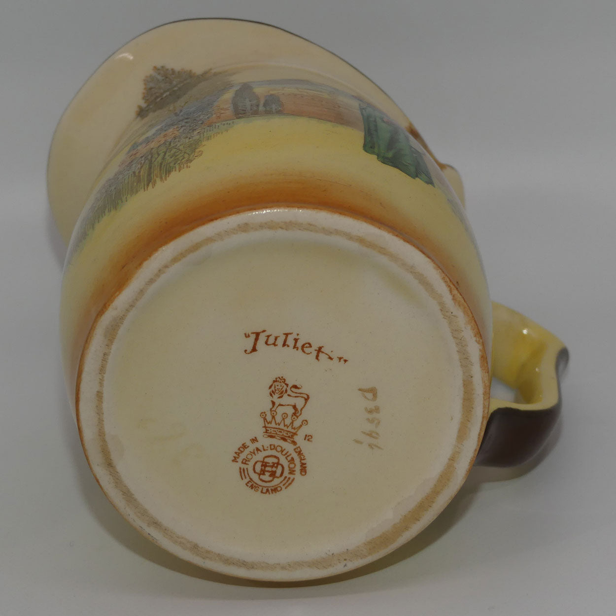 Royal Doulton Shakespearean Juliet Westcott shape jug D3596