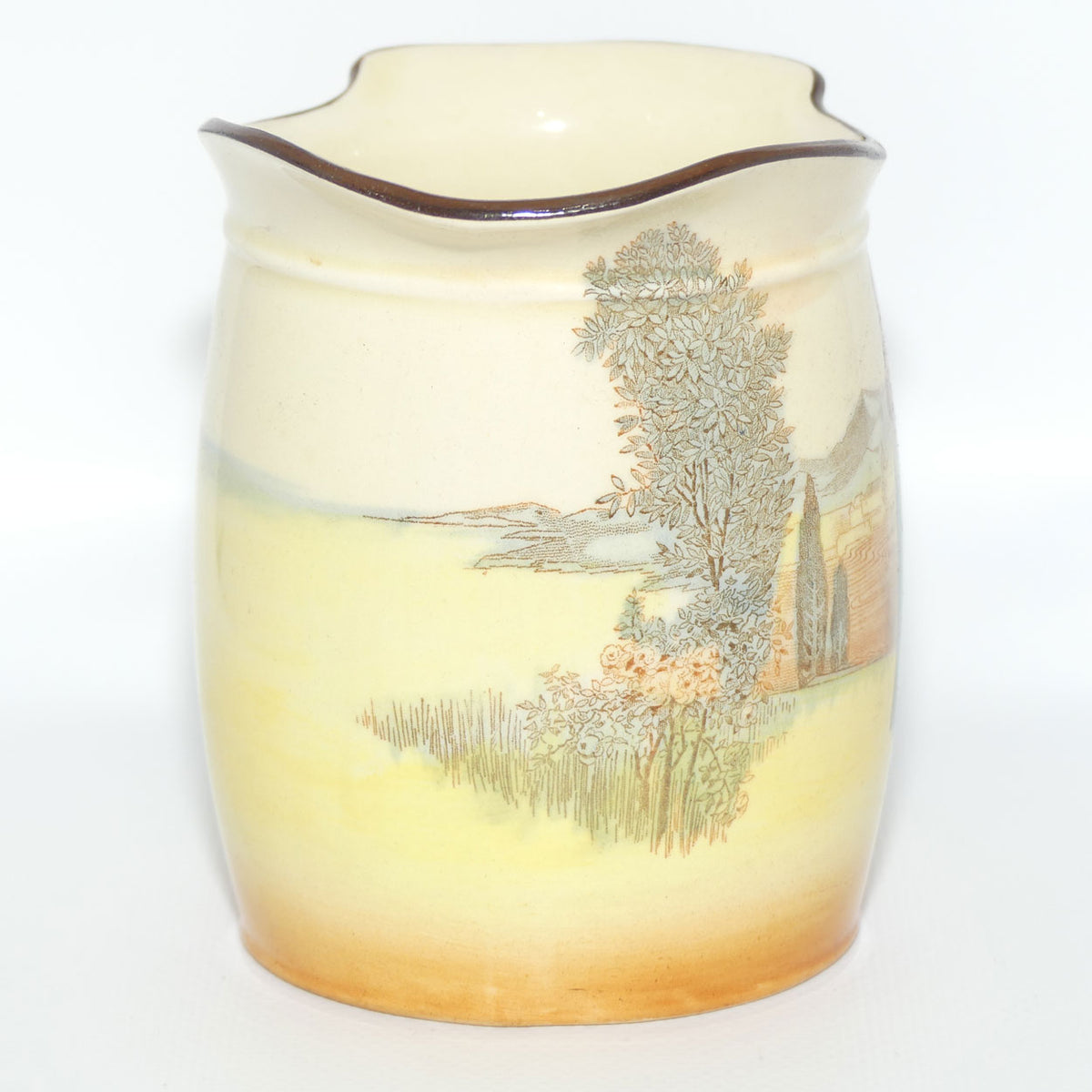 Royal Doulton Shakespearean Juliet Westcott shape jug D3596