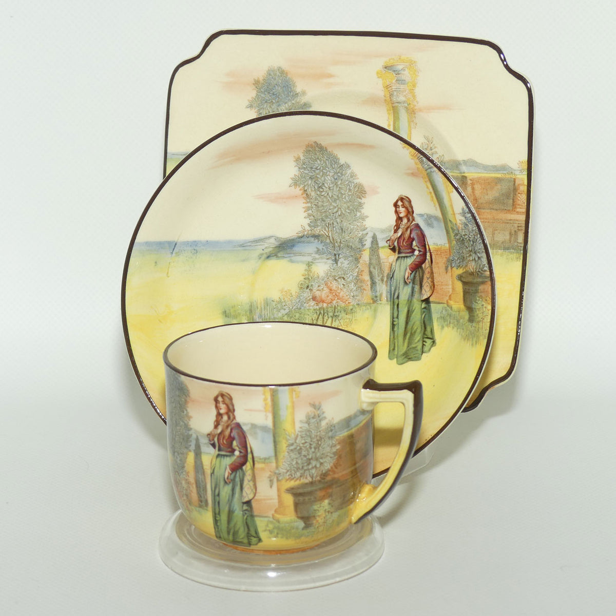 Royal Doulton Shakespearean Juliet trio D3596 | matched