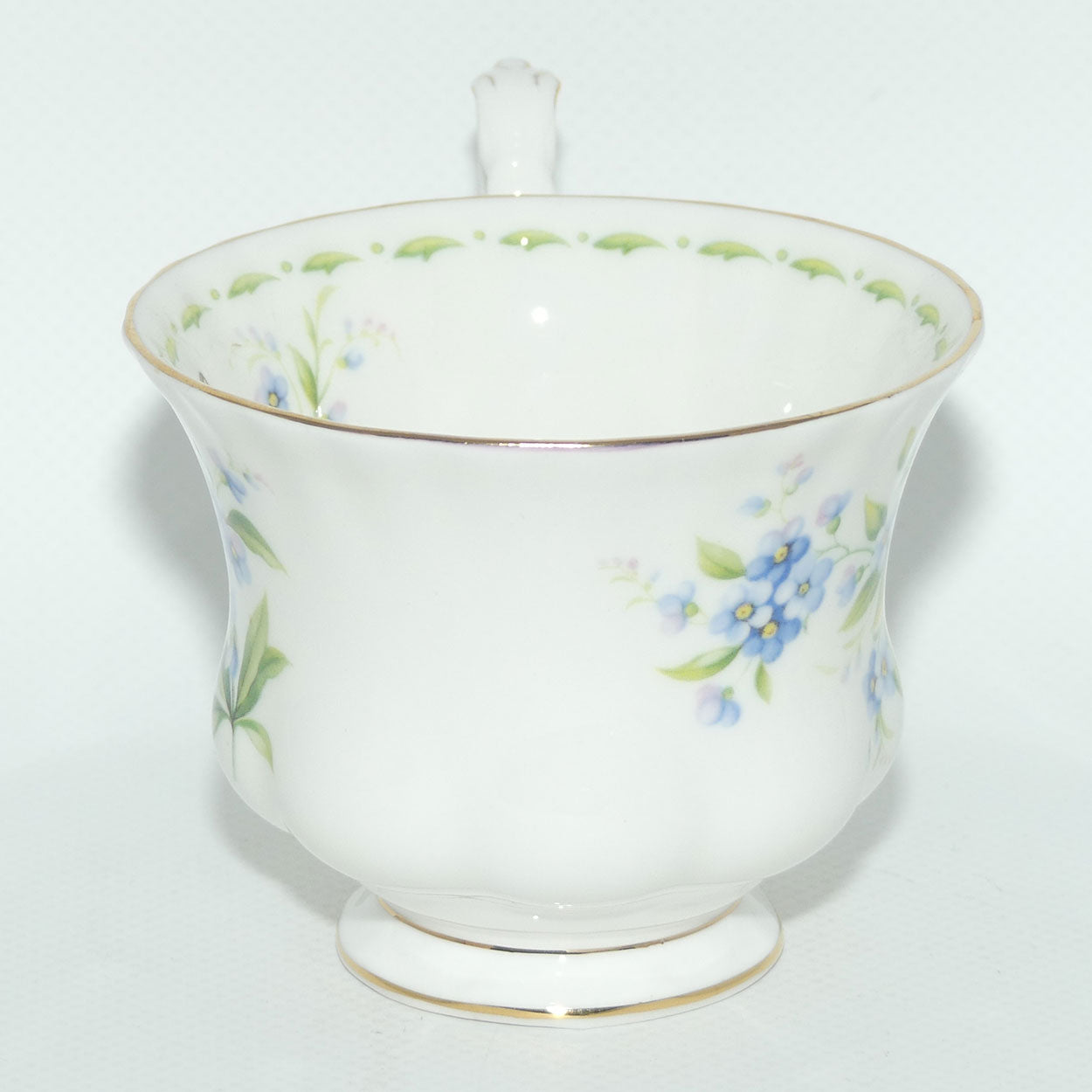Royal Albert Bone China England | Flower of the Month series | July Forget Me Not duo