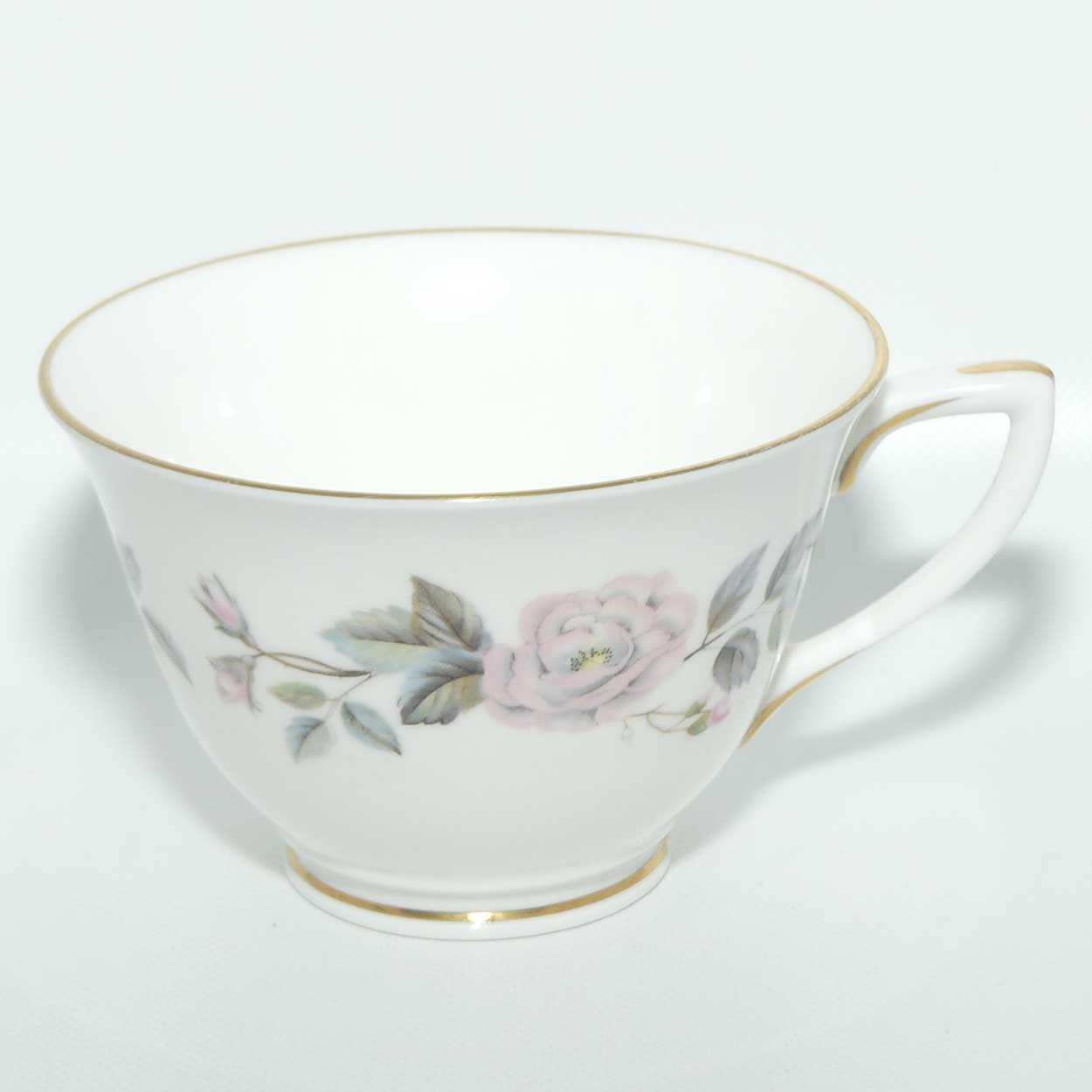 Royal Worcester June Garland tea trio