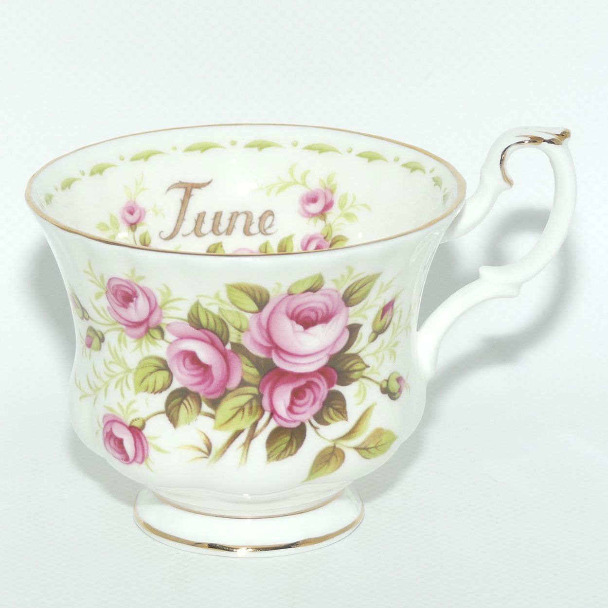 Royal Albert Bone China England | Flower of the Month series | June Roses trio