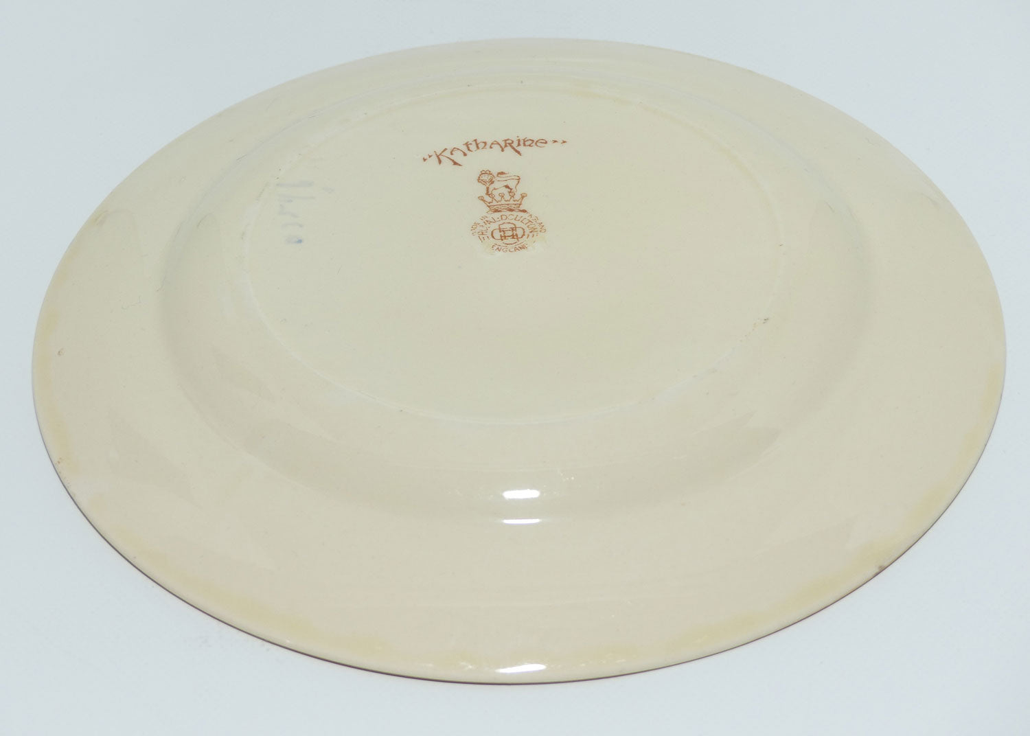 Royal Doulton Shakespearean Katharine plate D3596 | 19cm