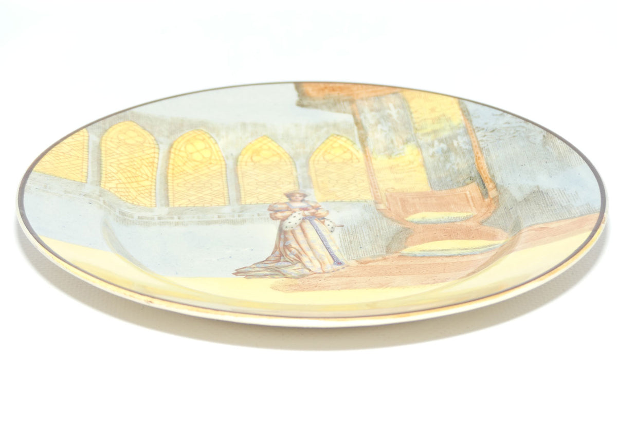 Royal Doulton Shakespearean Katharine plate D3596 | 18.7cm