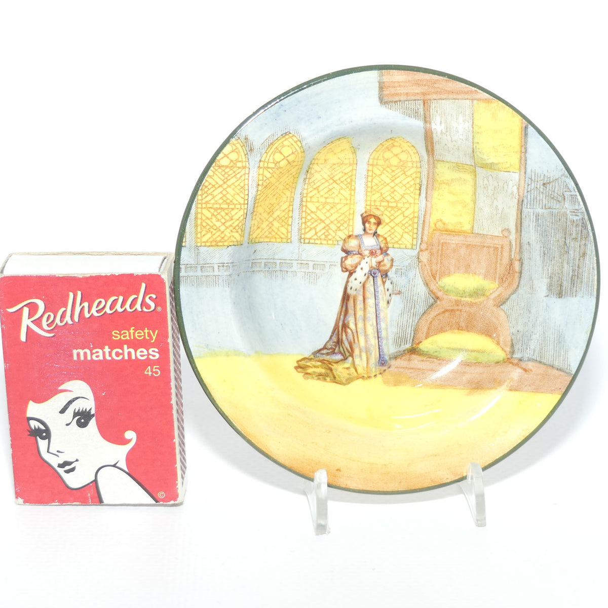 Royal Doulton Shakespearean Katharine beaker cover D3596