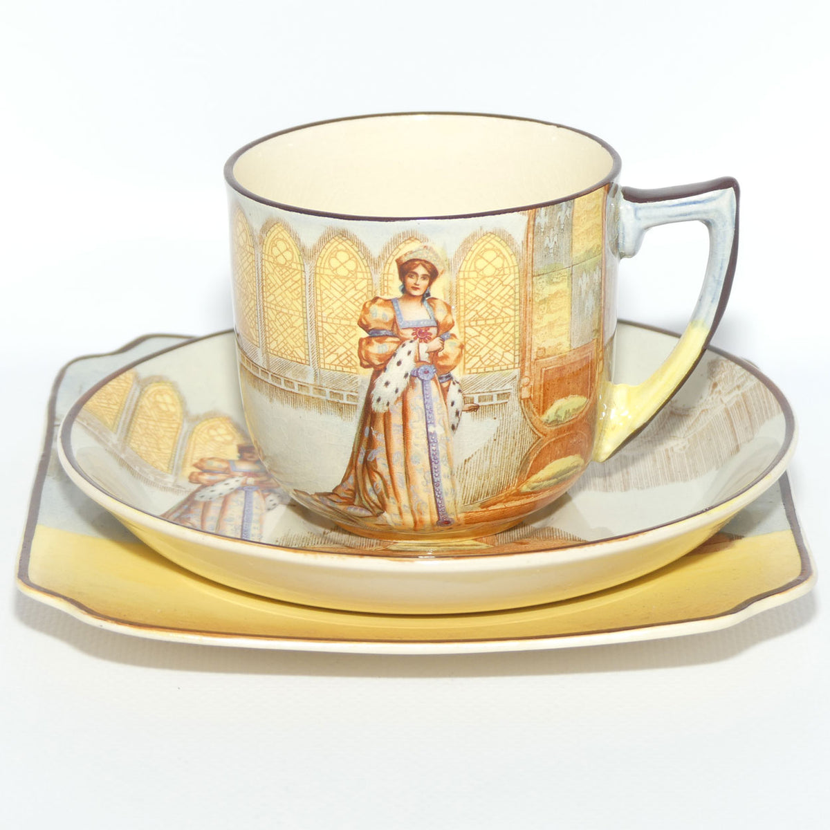 Royal Doulton Shakespearean Katharine trio D3596 | matched