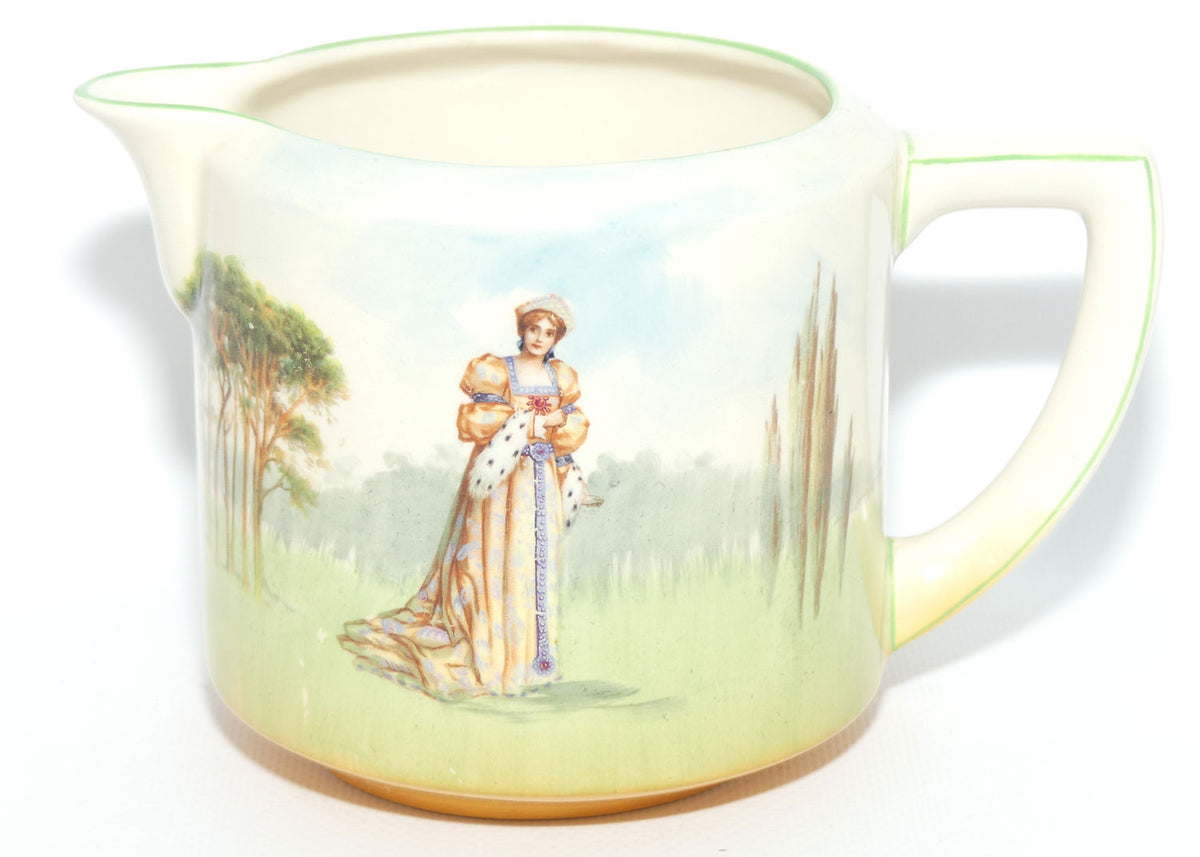 Royal Doulton Shakespearean Katherine Quorn shape jug