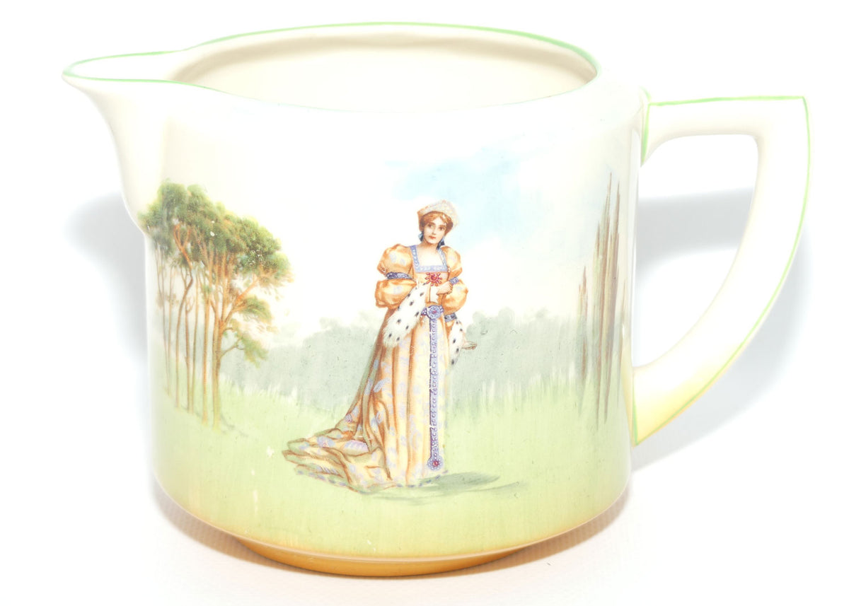 Royal Doulton Shakespearean Katherine Quorn shape jug