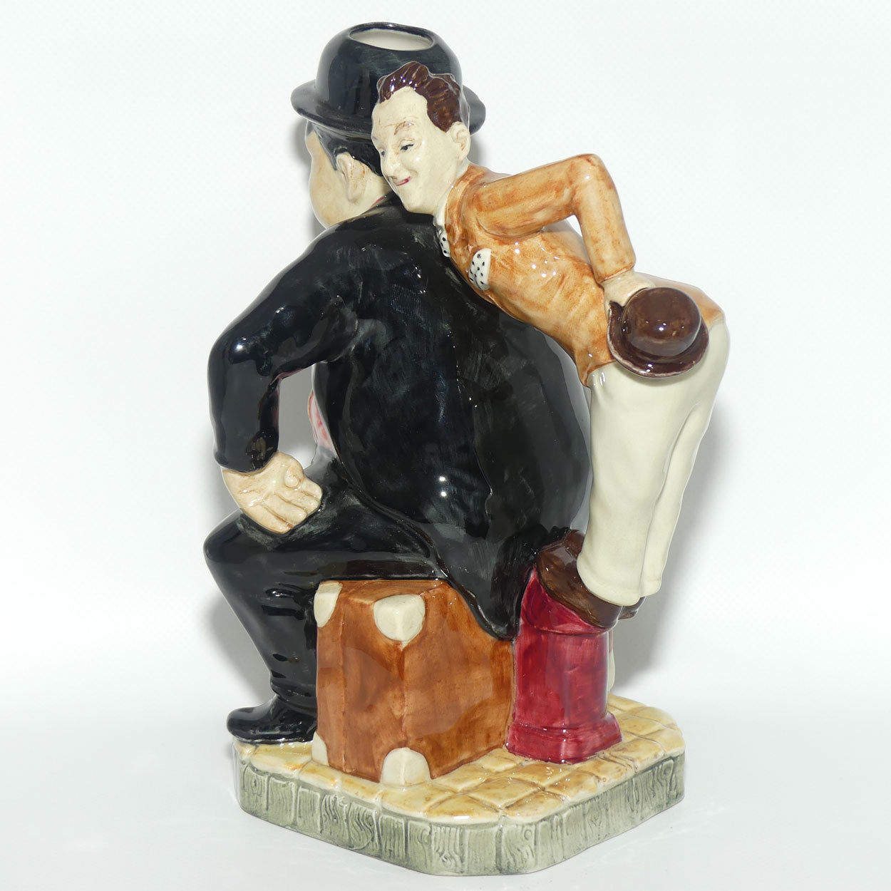 Kevin Francis Ceramics Kings of Comedy | Laurel and Hardy toby | Another Fine Mess