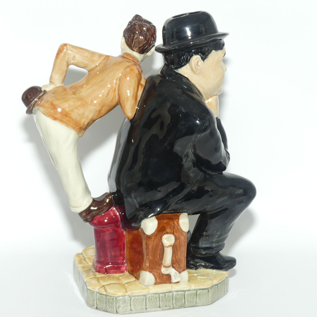 Kevin Francis Ceramics Kings of Comedy | Laurel and Hardy toby | Another Fine Mess