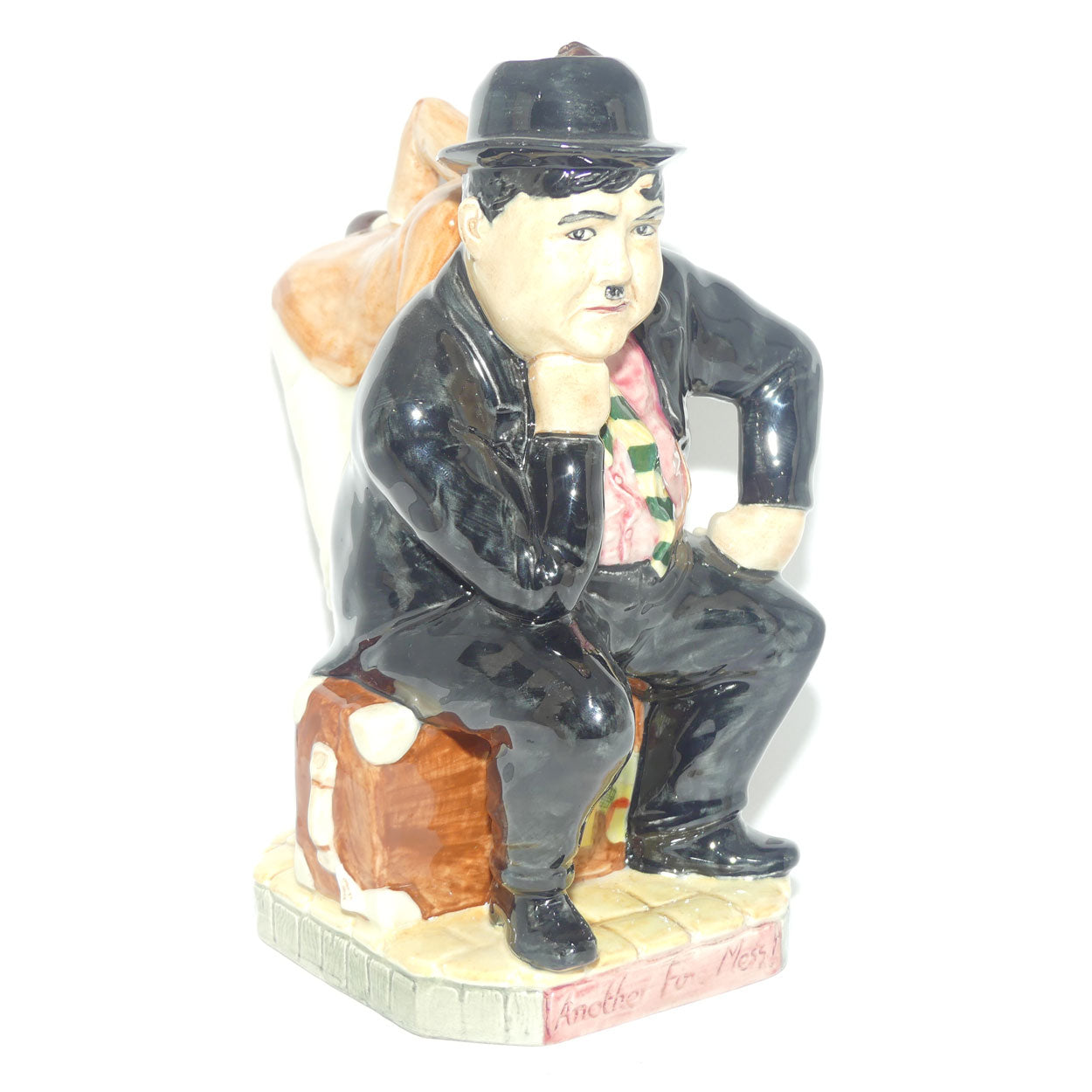Kevin Francis Ceramics Kings of Comedy | Laurel and Hardy toby | Another Fine Mess