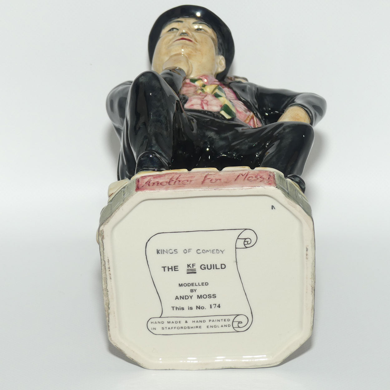 Kevin Francis Ceramics Kings of Comedy | Laurel and Hardy toby | Another Fine Mess