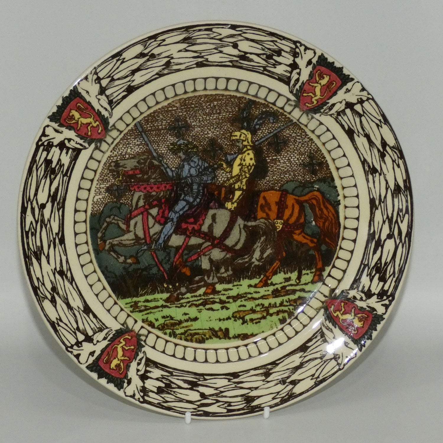 royal-doulton-king-arthurs-knights-or-tournament-plate-d2961
