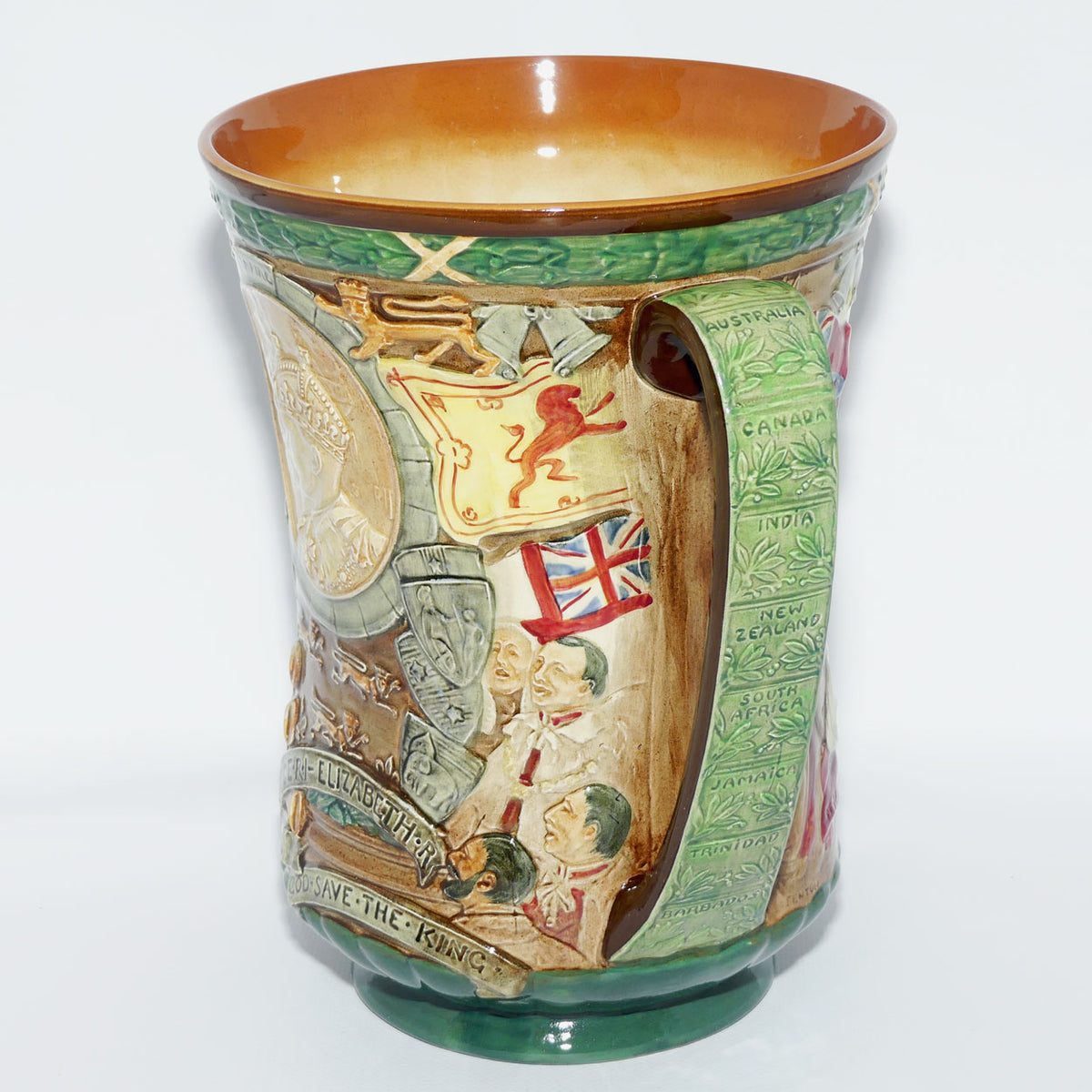 Royal Doulton King George VI & Queen Elizabeth Coronation Loving Cup | 1937 Coronation | Large | LE 658/2000