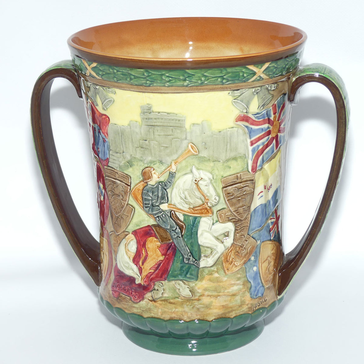 Royal Doulton King George VI & Queen Elizabeth Coronation Loving Cup | 1937 Coronation | Large | LE 658/2000