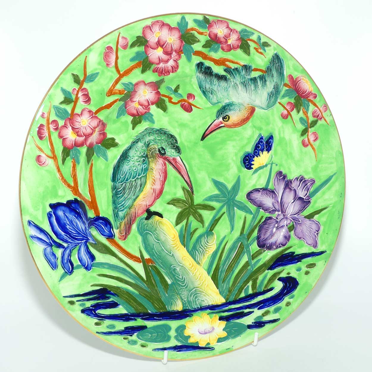 Maling plate Kingfisher Green 6304