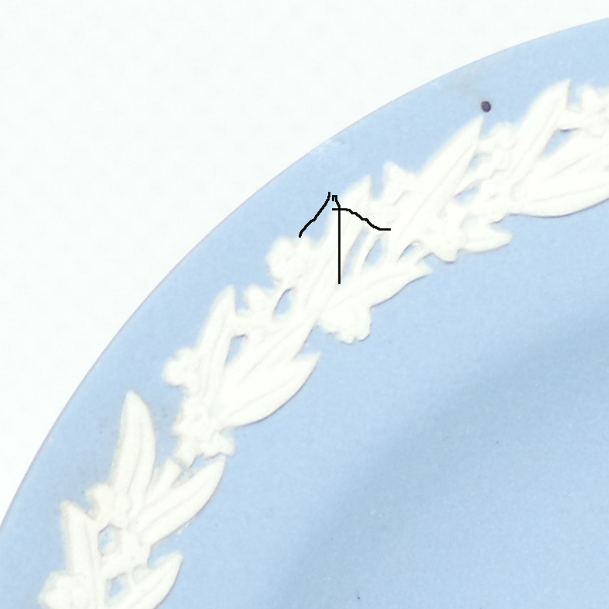 Wedgwood Jasper | Australian Fauna | White on Pale Blue | Koala plate | no box