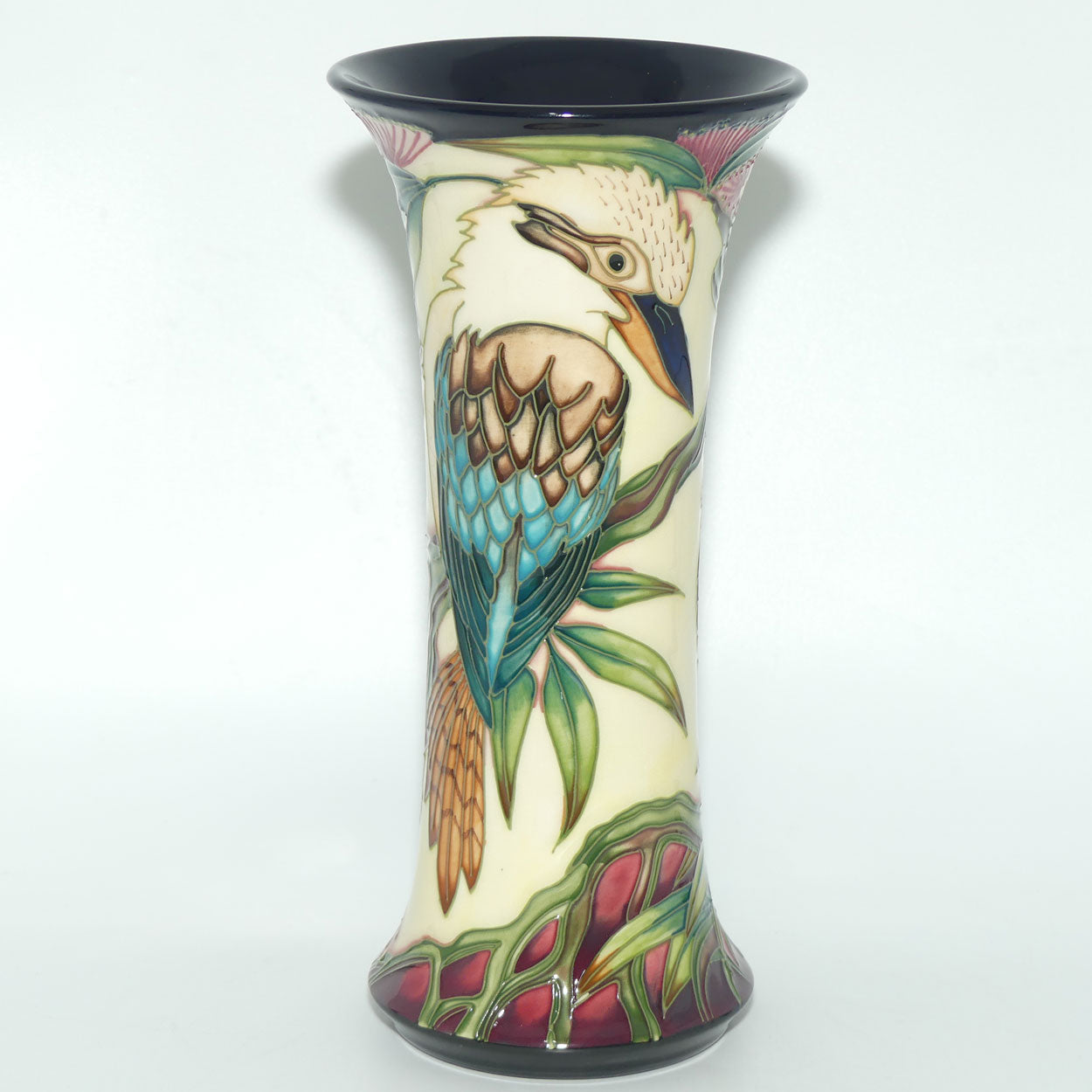 Moorcroft Kookaburra 159/10 vase | LE158/200 | Boxed