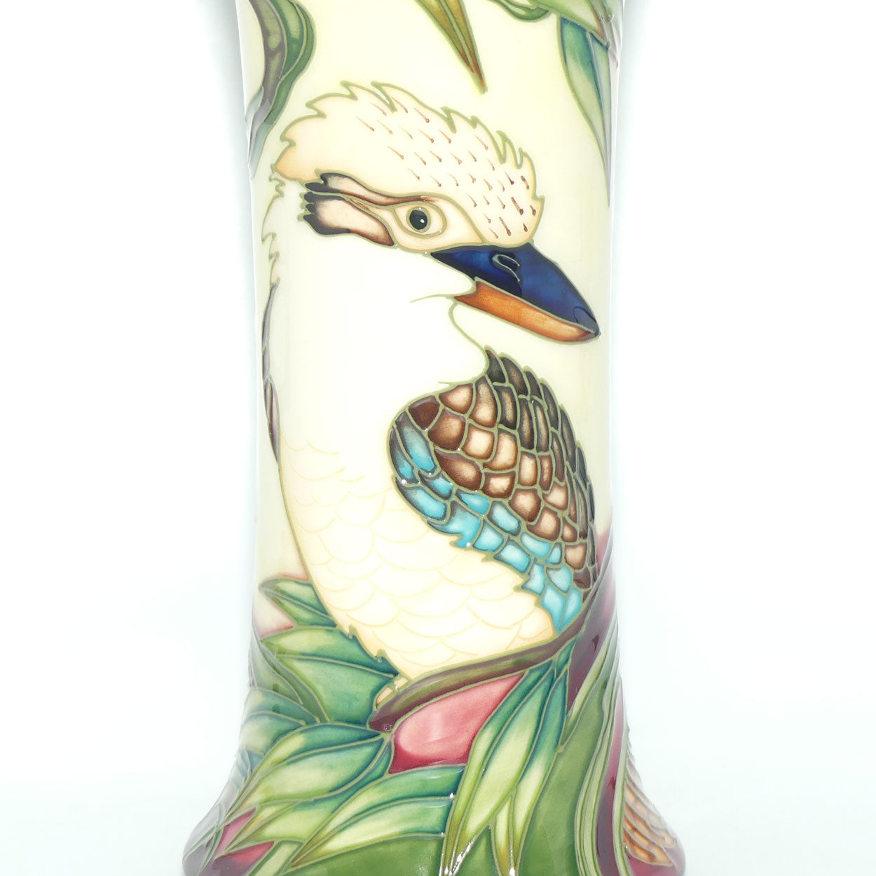 Moorcroft Kookaburra 159/10 vase | LE158/200 | Boxed