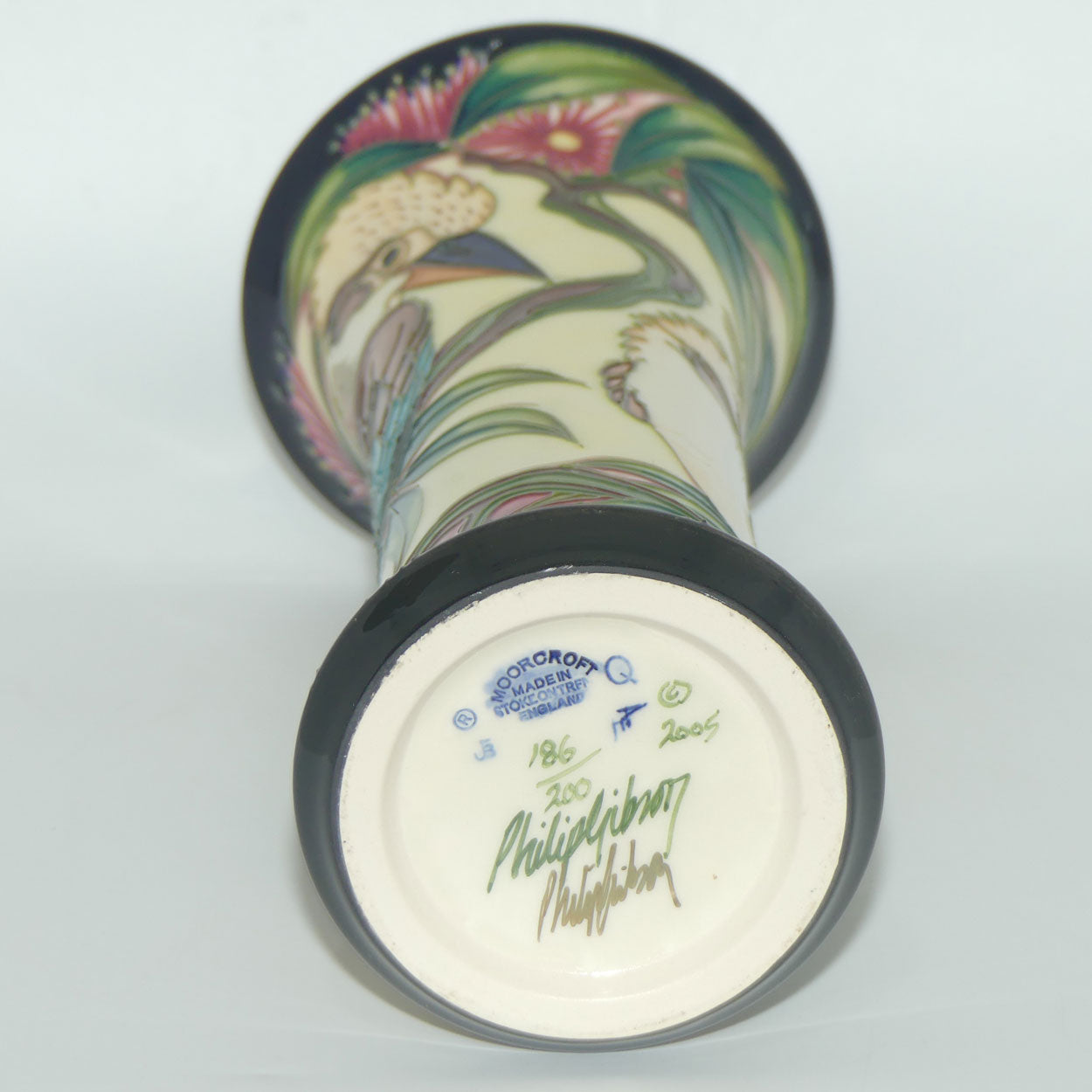 Moorcroft Kookaburra 159/10 vase | LE186/200 | no box