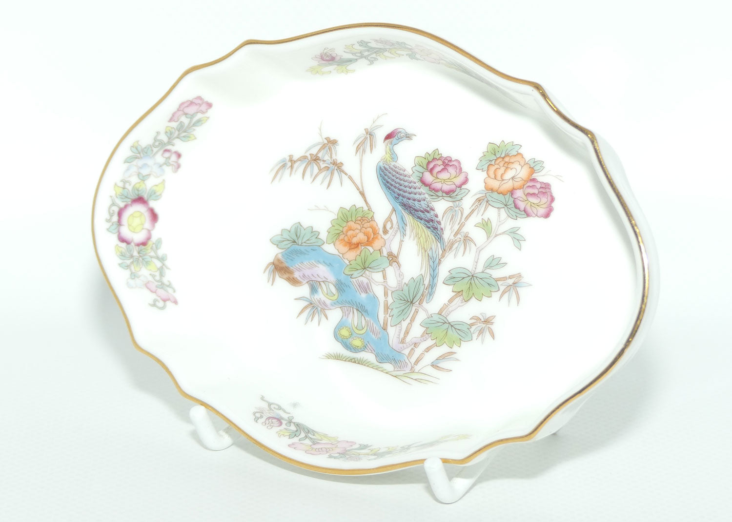 Wedgwood Bone China Kutani Crane oval dish