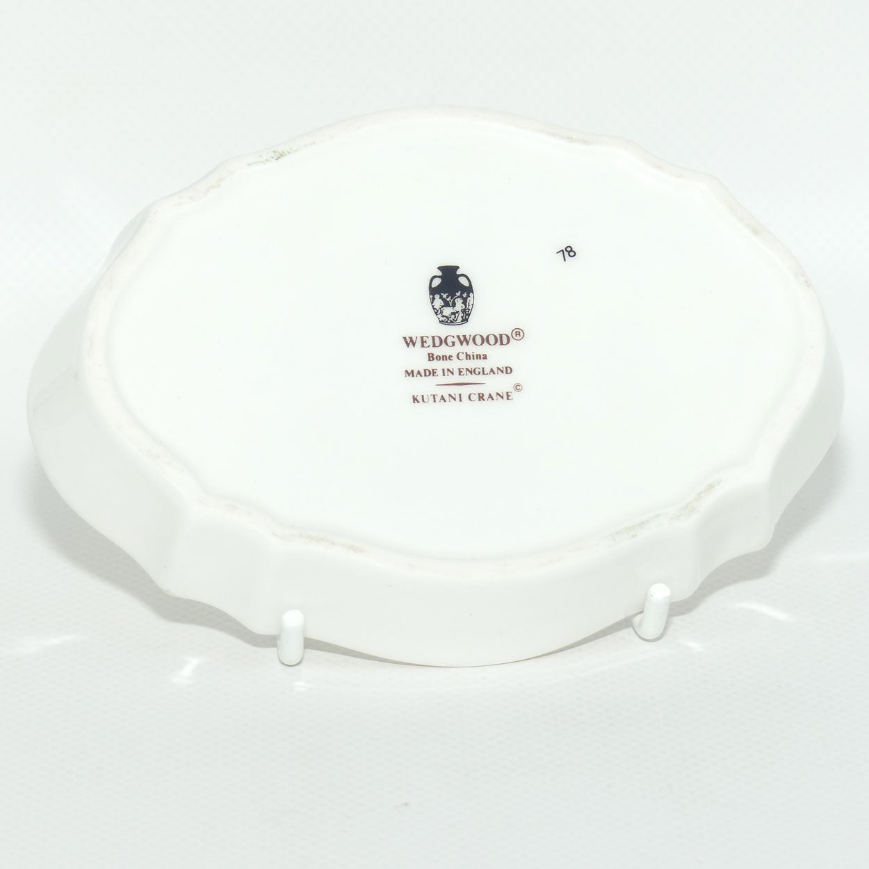 Wedgwood Bone China Kutani Crane oval dish