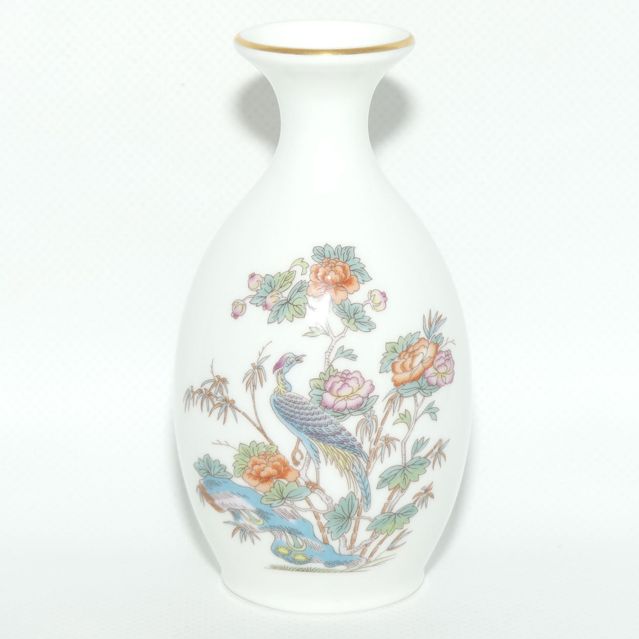 Wedgwood Bone China Kutani Crane bud vase