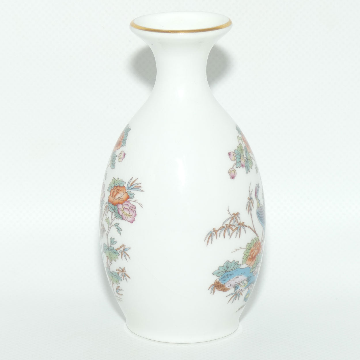 Wedgwood Bone China Kutani Crane bud vase