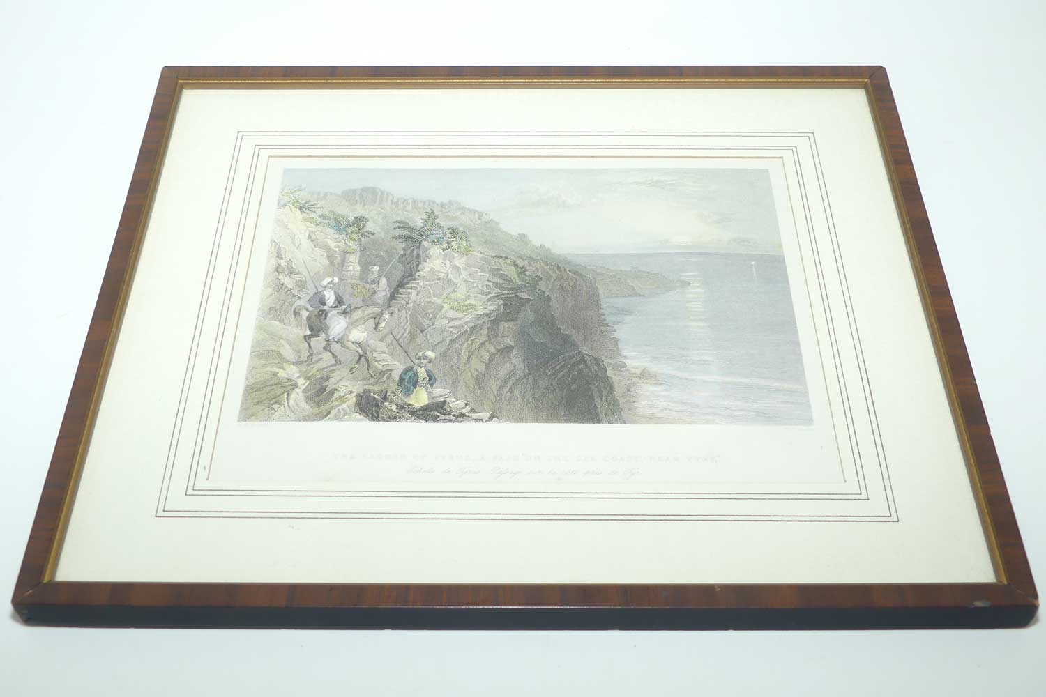 Antiquarian Print | The Ladder of Tyrus | A Pass on the Sea Coast near Tyre