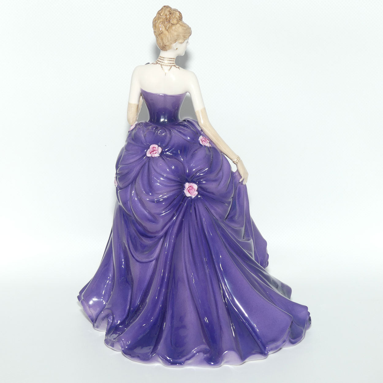 Coalport figurine | Society Ladies | Lady Caroline at the Opera | boxed