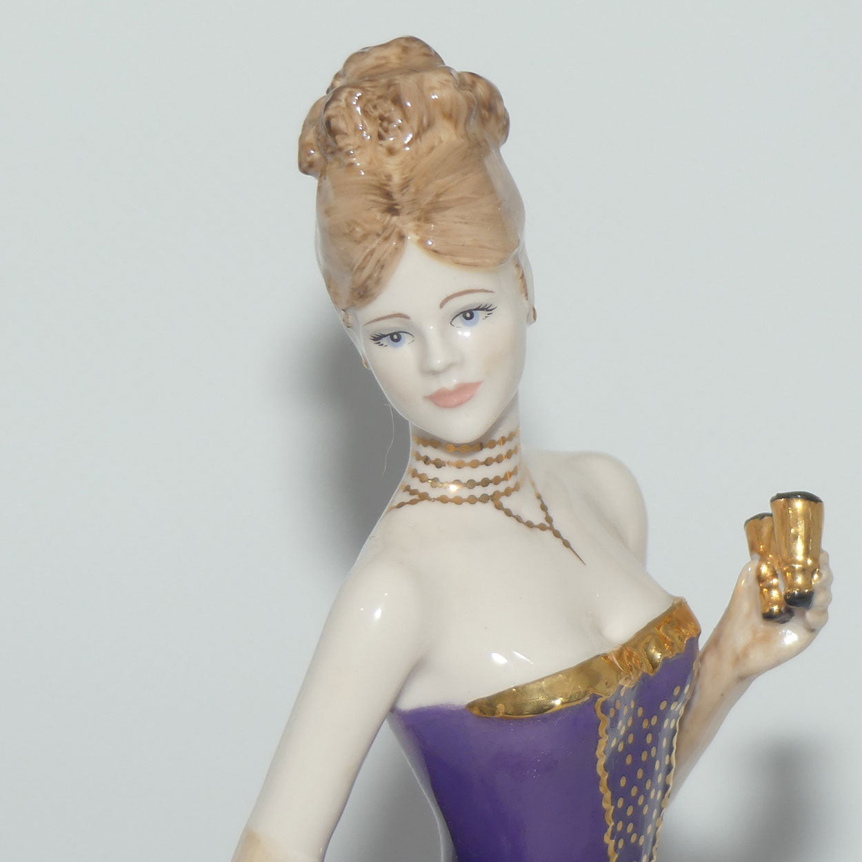 Coalport figurine | Society Ladies | Lady Caroline at the Opera | boxed