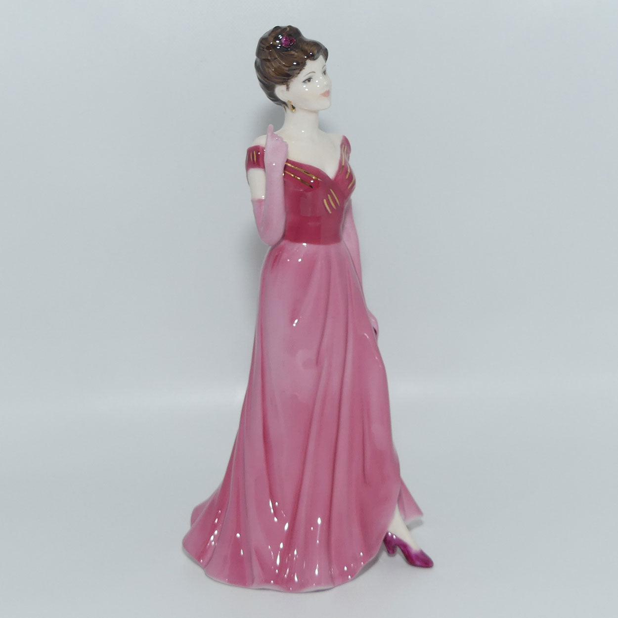 Coalport figurine | Ladies of Fashion | Lady in Red