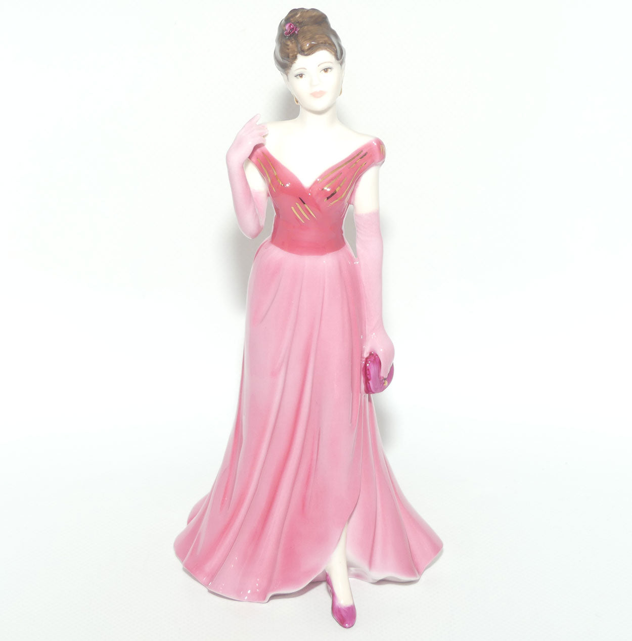 Coalport figurine | Ladies of Fashion | Lady in Red