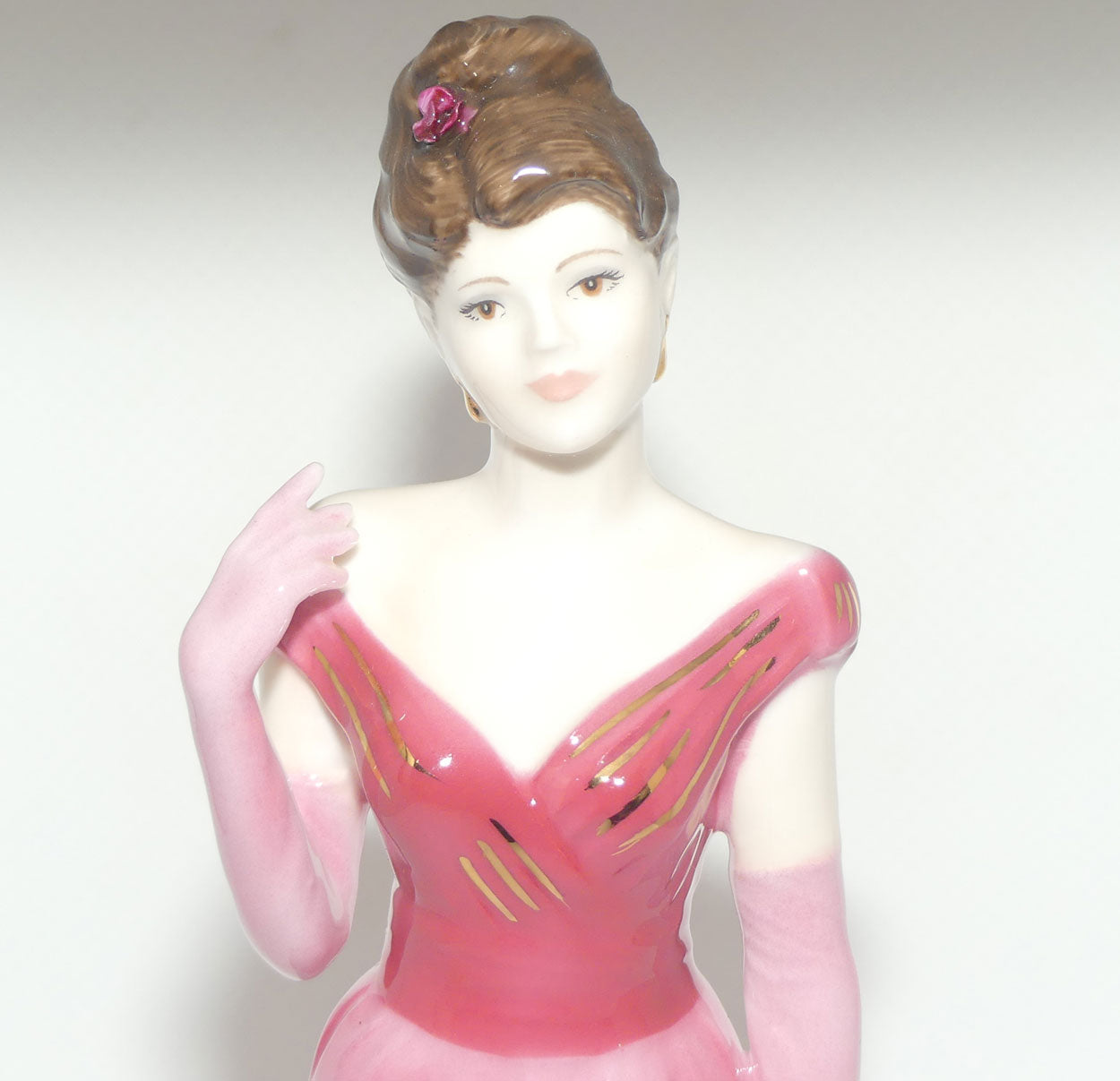 Coalport figurine | Ladies of Fashion | Lady in Red
