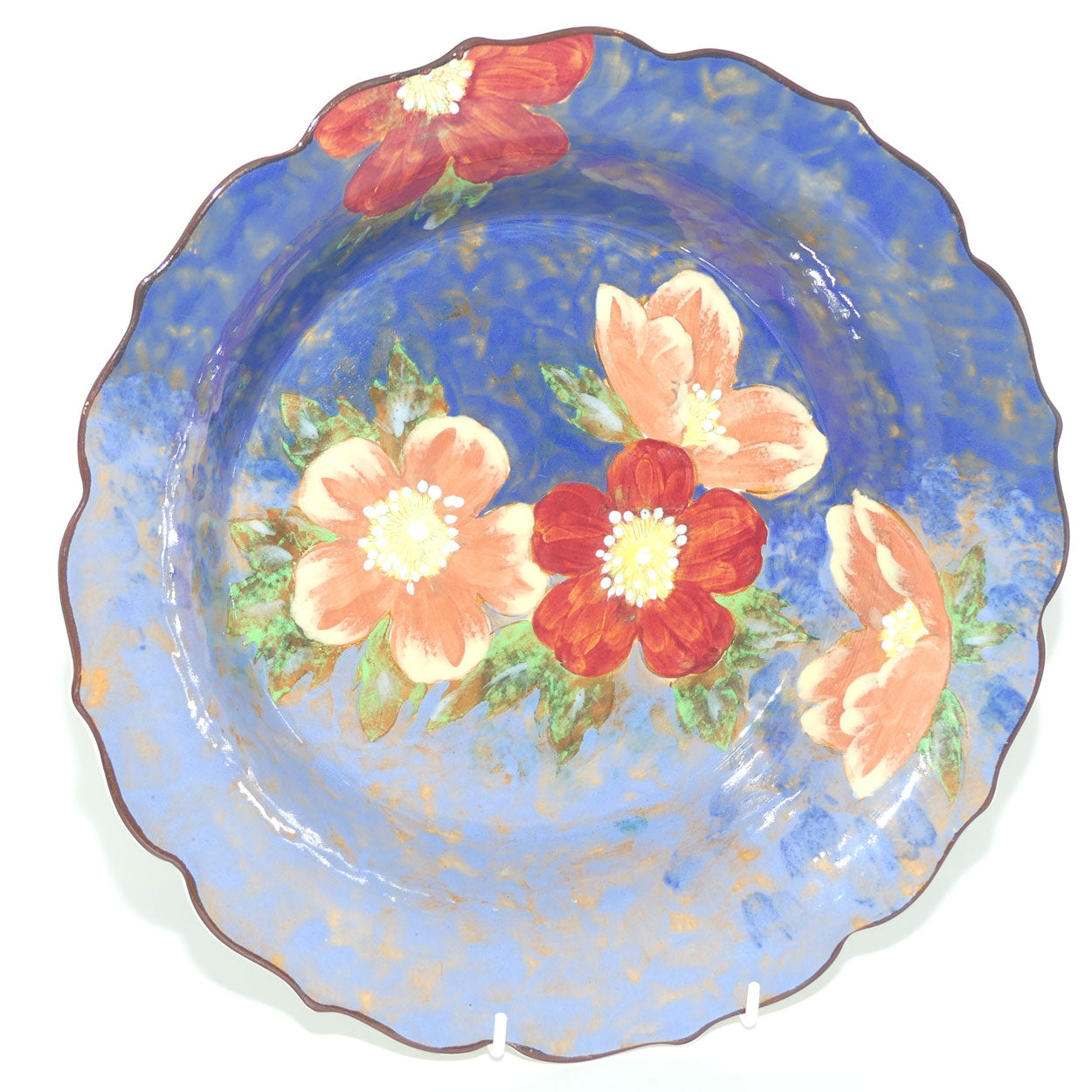 Royal Doulton Roses G Wild Rose large flaired float bowl | table centre #2 D6227