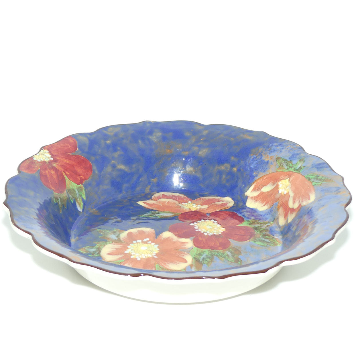 Royal Doulton Roses G Wild Rose large flaired float bowl | table centre #2 D6227