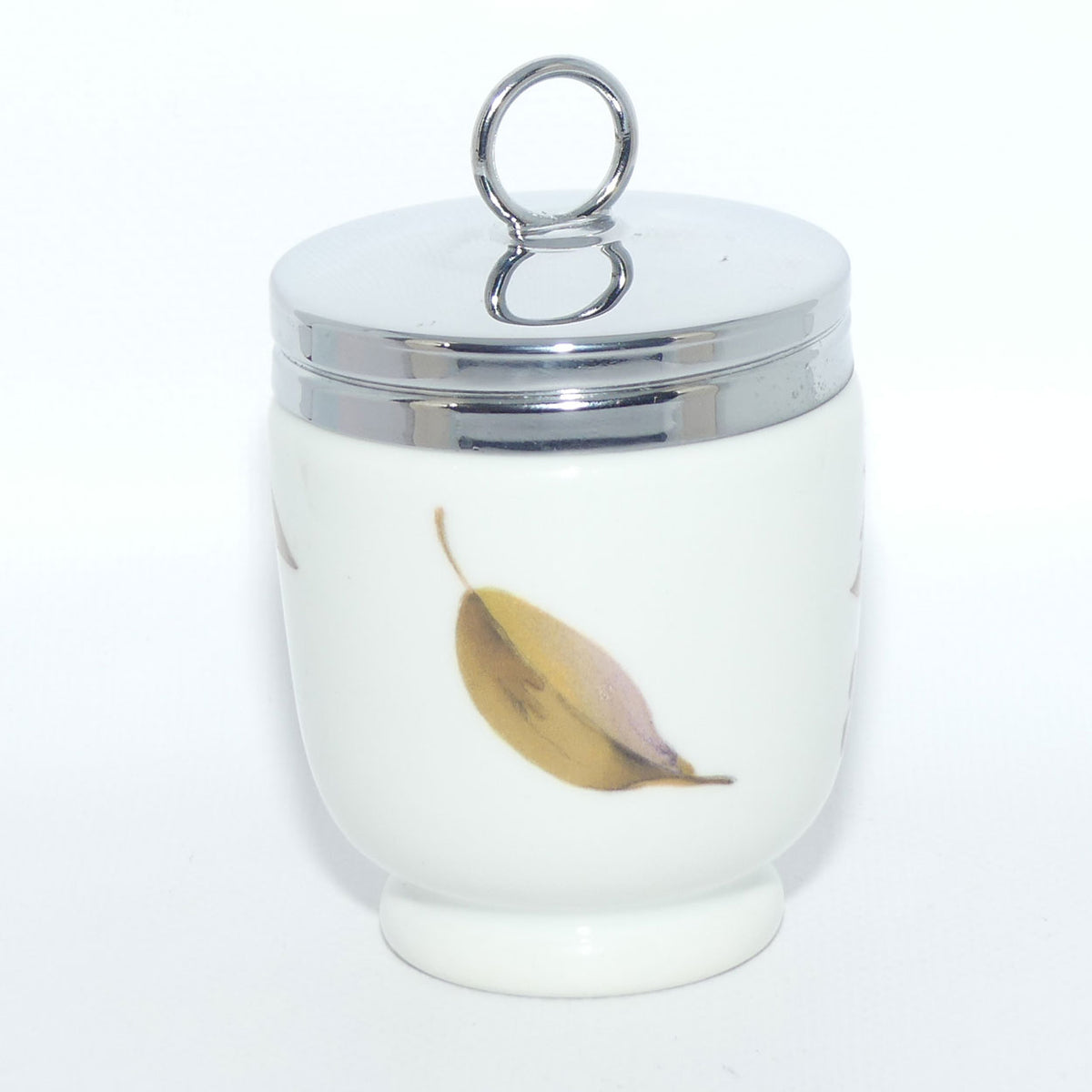 Royal Worcester Evesham decorated egg coddler | Large | #3 | Boxed