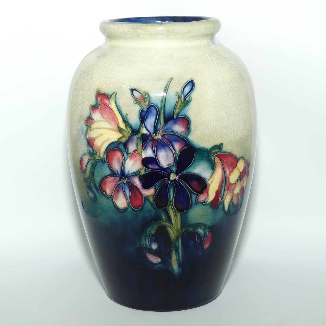 Walter Moorcroft Spring Flowers large vase